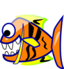 Orange Fish Clip Art