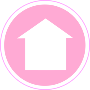 Light Pink Home Icon Clip Art at 0 - vector clip art online, royalty free & public domain