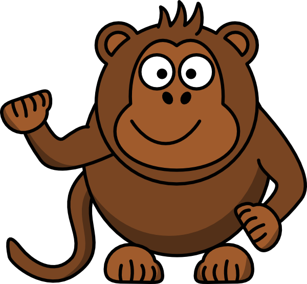 clipart image of monkey - photo #49