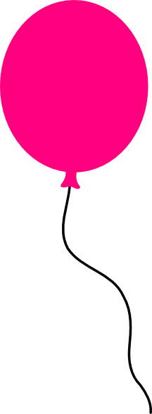 pink balloon clip art free - photo #21