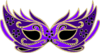Purple Masquerade Mask Clip Art