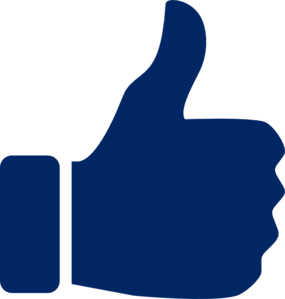 Blue Thumbs Up Icon Clip Art at Clker.com - vector clip art online, royalty  free & public domain