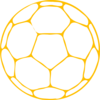 Yellowsoccerball Clip Art