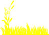 Yellow Grass Clip Art