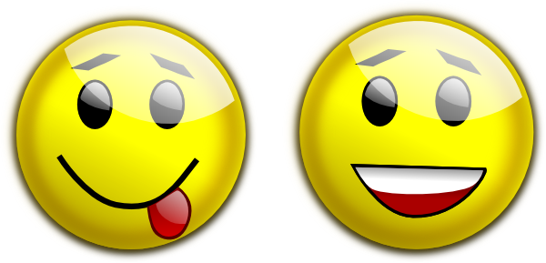 clipart smiley face with tongue out - photo #19