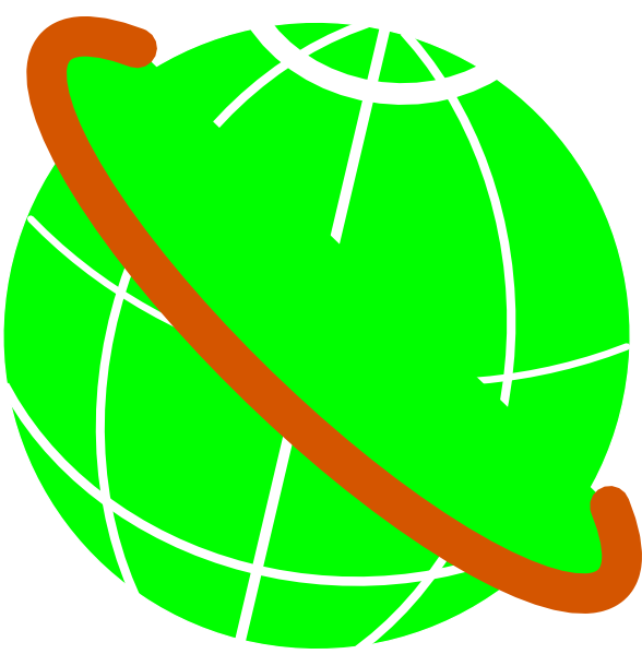 free world globe clipart. Green Globe clip art