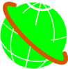 Green Globe Clip Art
