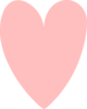 Coral Heart Clip Art