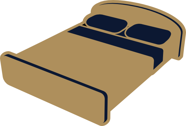 Bed 9 Clip Art at Clker.com - vector clip art online, royalty free ...