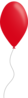 Red Balloon Clip Art