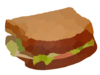 Sandwich V Clip Art