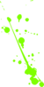 Green Paint Splat Clip Art