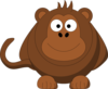 Huge Cartoon Monkey Clip Art