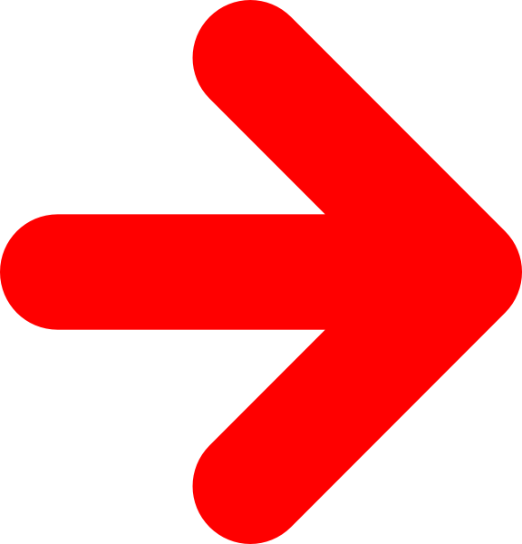 Red Right Arrow Clip Art at Clker.com  vector clip art online 