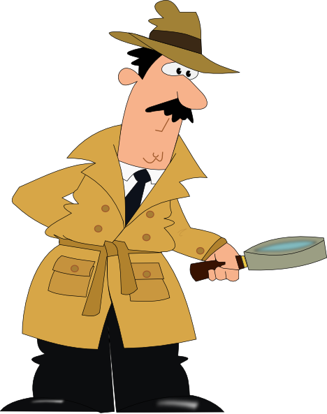 free clipart images detective - photo #3