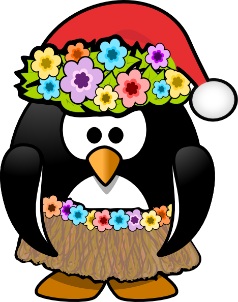 christmas penguins clip art free - photo #16