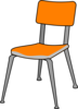 Student Chair Clip Art