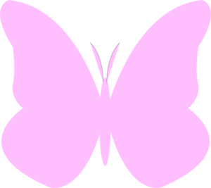 Light Butterfly Clip Art at Clker.com - vector clip art online, royalty