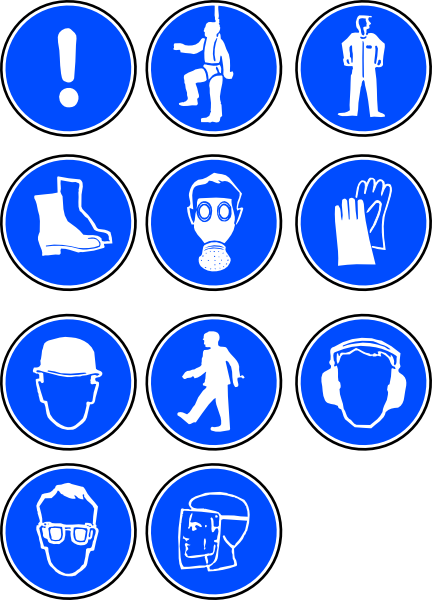 safety icons clipart free - photo #1