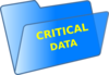 Critical Data Clip Art