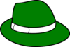 Green Hat Clip Art