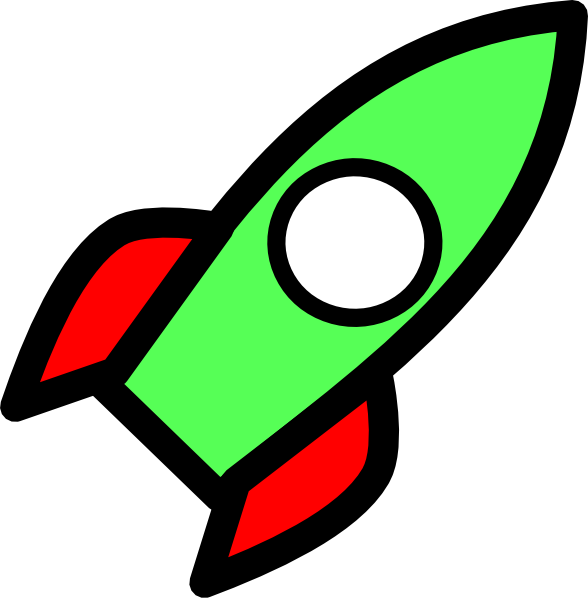 rocket ship clip art - photo #40