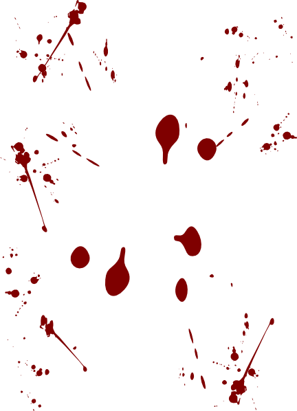 clip art blood splatter - photo #46
