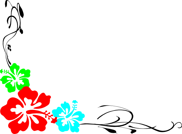 luau clip art borders free - photo #7