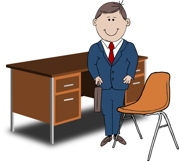 office clipart teacher - photo #1