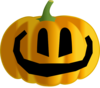 Dark Pumpkin Clip Art