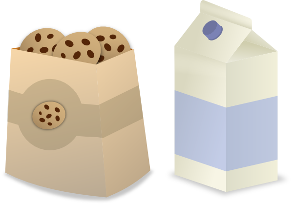 Milk And Cookies Clip Art at Clker.com - vector clip art online