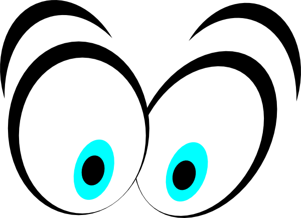 clipart of cartoon eyes - photo #3