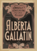 Sweely Shipman And Co. Present Alberta Gallatin Clip Art