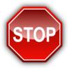 Stop Signal Clip Art