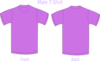 Purple-shirt Clip Art