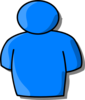 Blue Person Clip Art