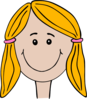 Girl Face Clip Art