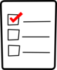 Checklist Clip Art