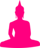 Pink Buddha Clip Art