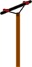 Distribution Pole Clip Art