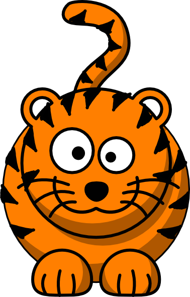 baby tiger clipart - photo #7