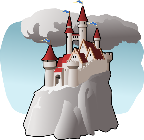 Fairy Castle Clip Art at Clker.com - vector clip art online, royalty