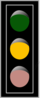 Traffic Light Amber Clip Art