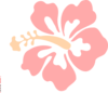 Pink Hibiscus Clip Art