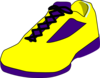 Yellow Shoe Clip Art