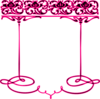 Class Pink Frame Clip Art