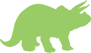 Green-triceratops Clip Art