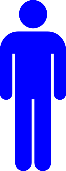 Blue Man Clip Art at  - vector clip art online, royalty free &  public domain