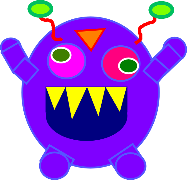 free vector monster clipart - photo #5