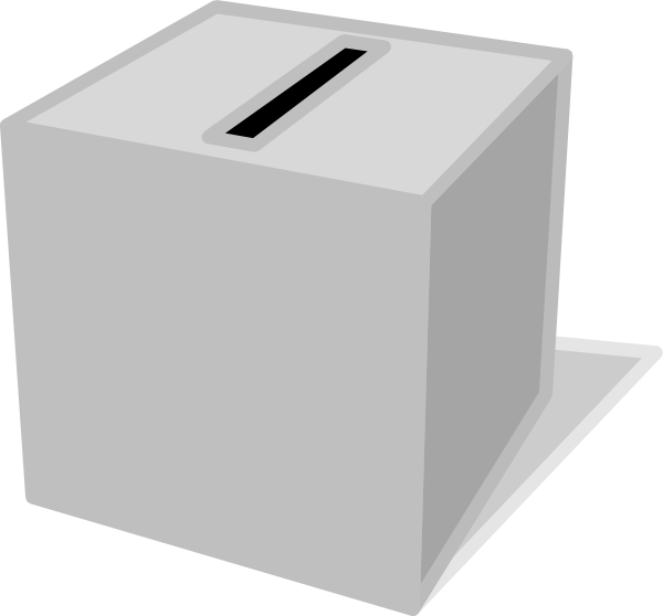 free clipart voting box - photo #14